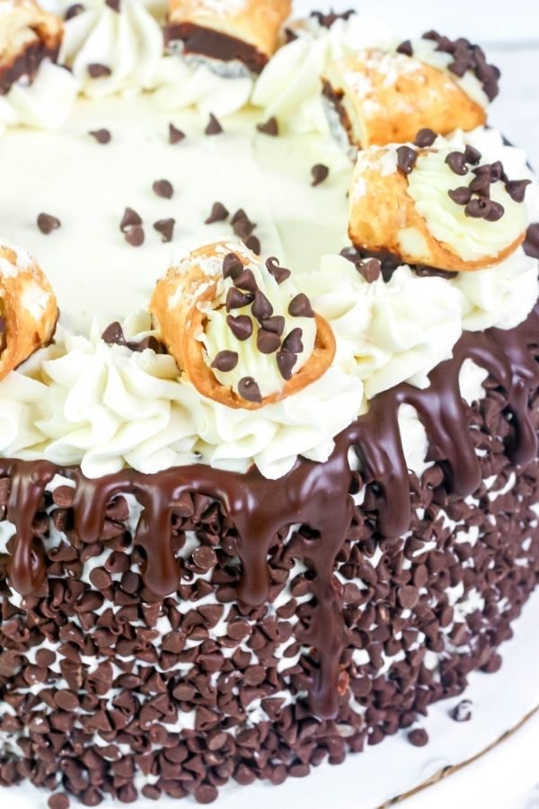 Italian Cake side view 