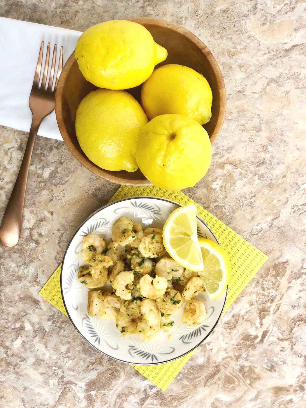 10 Minute Lemon Garlic Shrimp – Weight Watchers Shrimp
