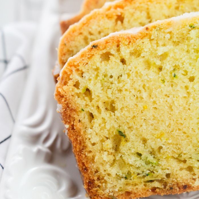 Lemon Zucchini Bread with a Lemon Glaze