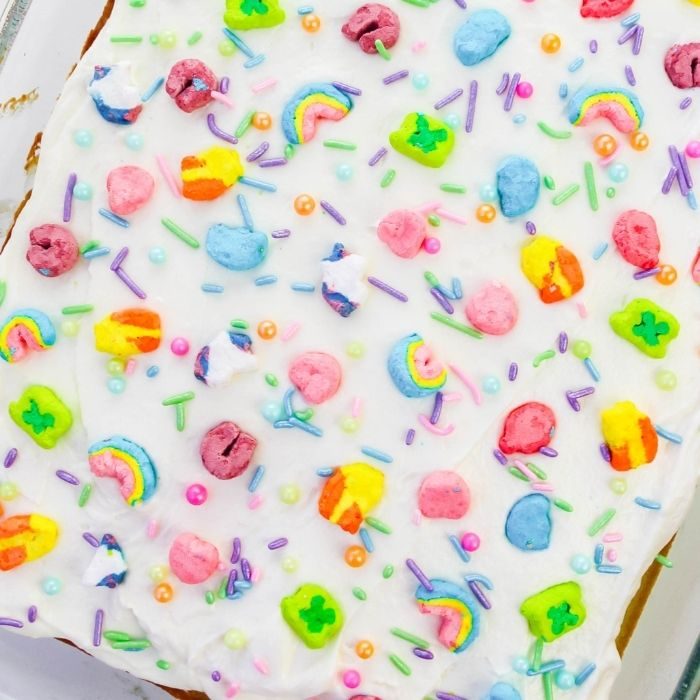 Lucky Charms Cake
