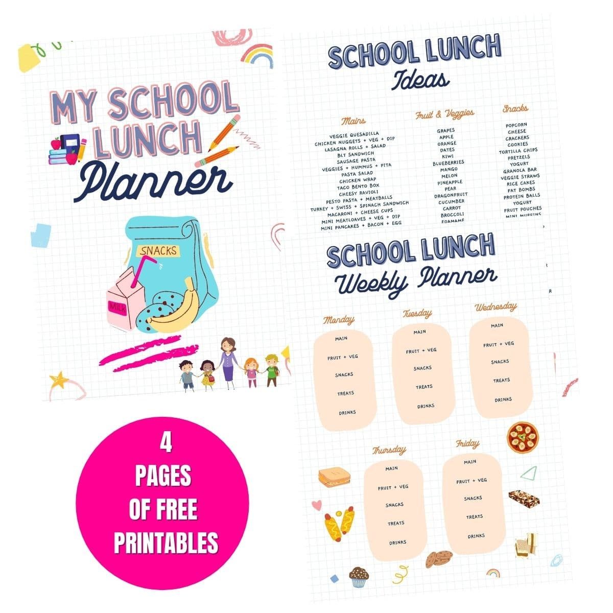 back to school lunches