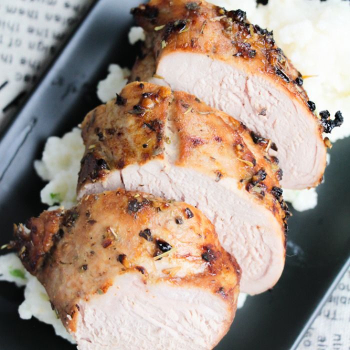 Marinated Air Fryer Pork Tenderloin