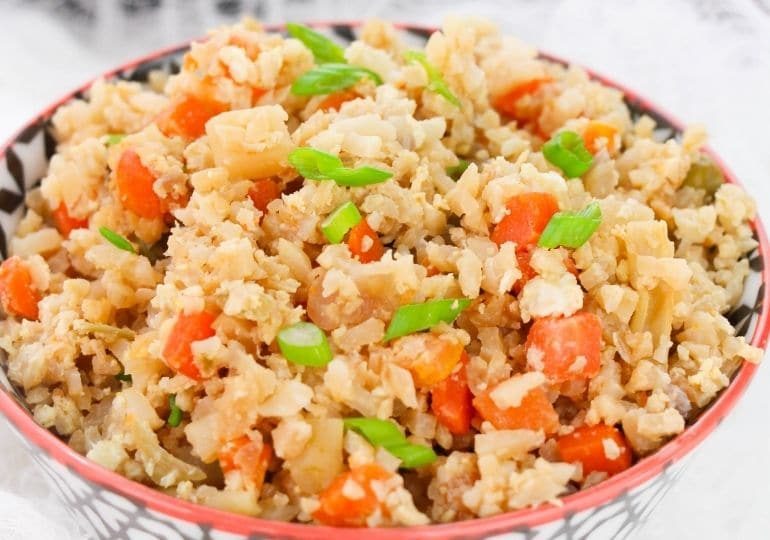 15 Minute Cauliflower Fried Rice