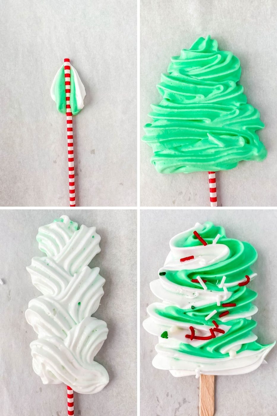 egg white cookie collage 
