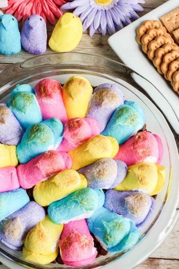 Peep S’mores Dip – Easter Dip