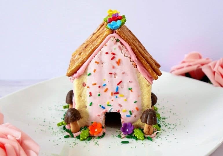 Magical Pop Tart Fairy Gingerbread House