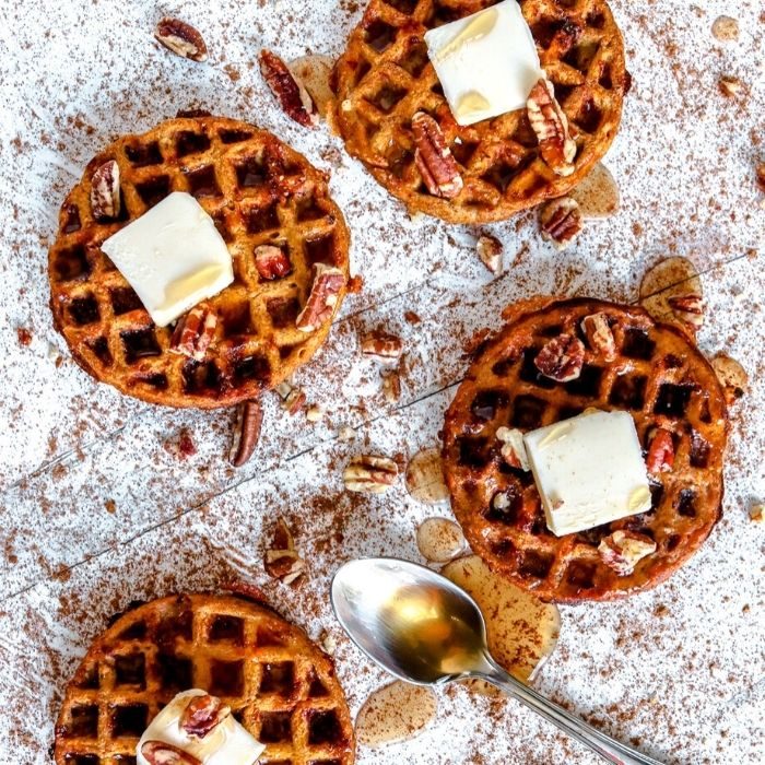 Keto Pumpkin Chaffles