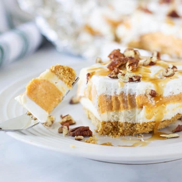 No‑Bake Pumpkin Lush | Layered Pumpkin Dessert