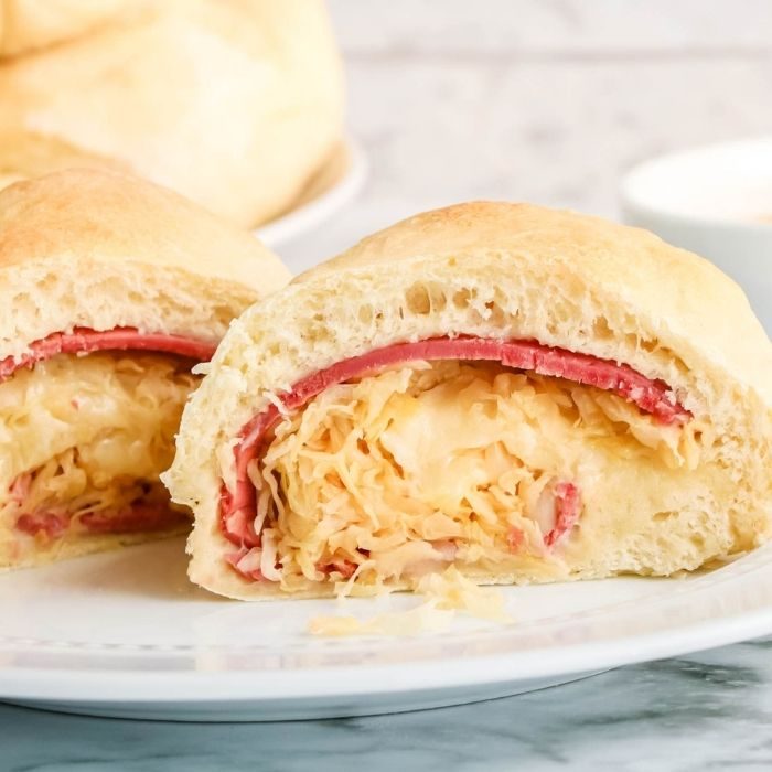 5 Ingredient Reuben Rolls