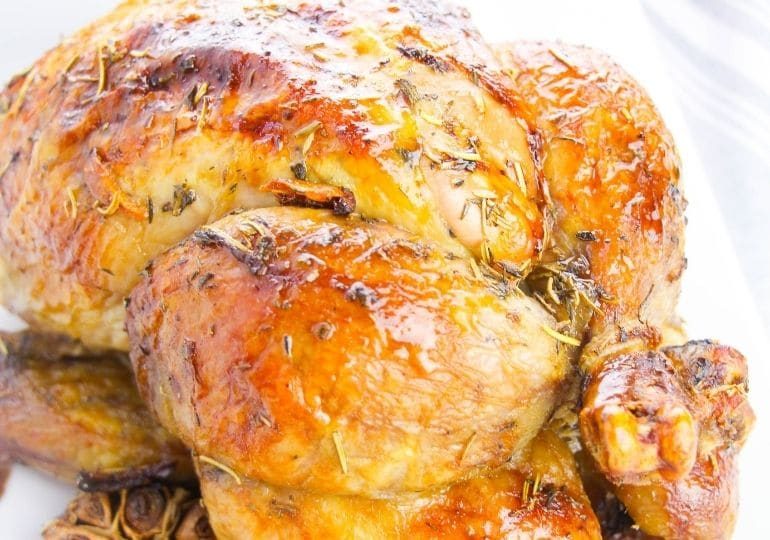 6 Ingredient Roast Chicken