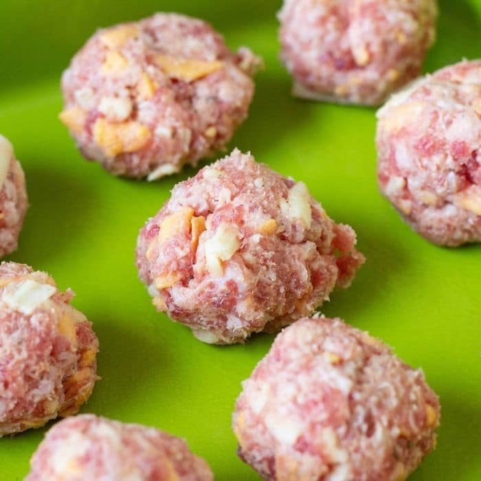 Sausage Balls Made with Bisquick
