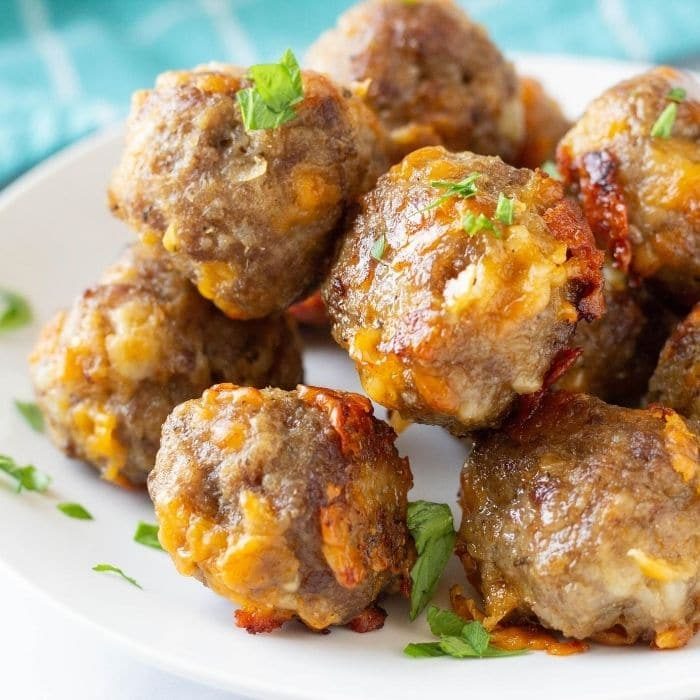 Sausage Balls Made with Bisquick