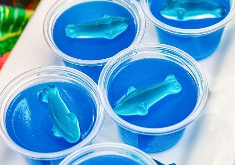 Shark Attack Jello Shots – Ocean Water