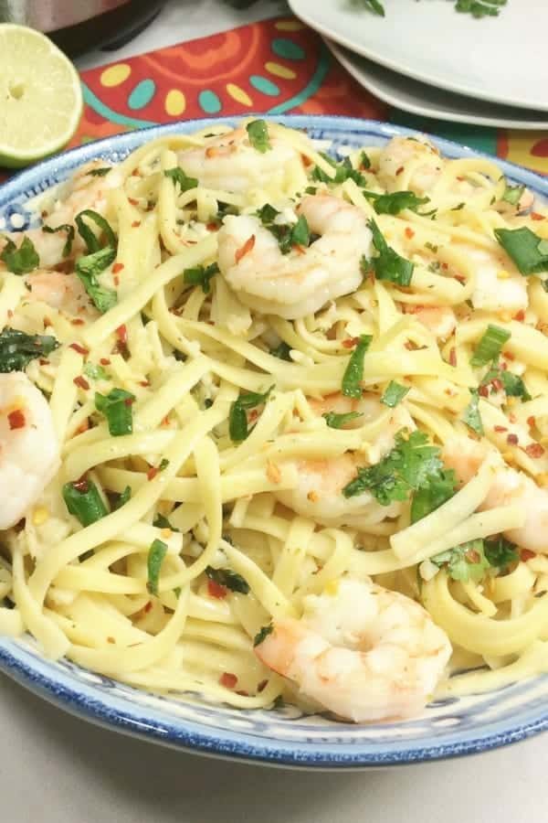 easy shrimp scampi pasta recipe