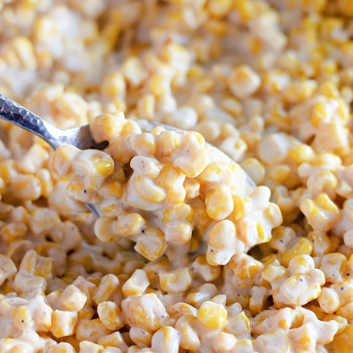 Skillet Corn and Cream Cheese — & smooth Side