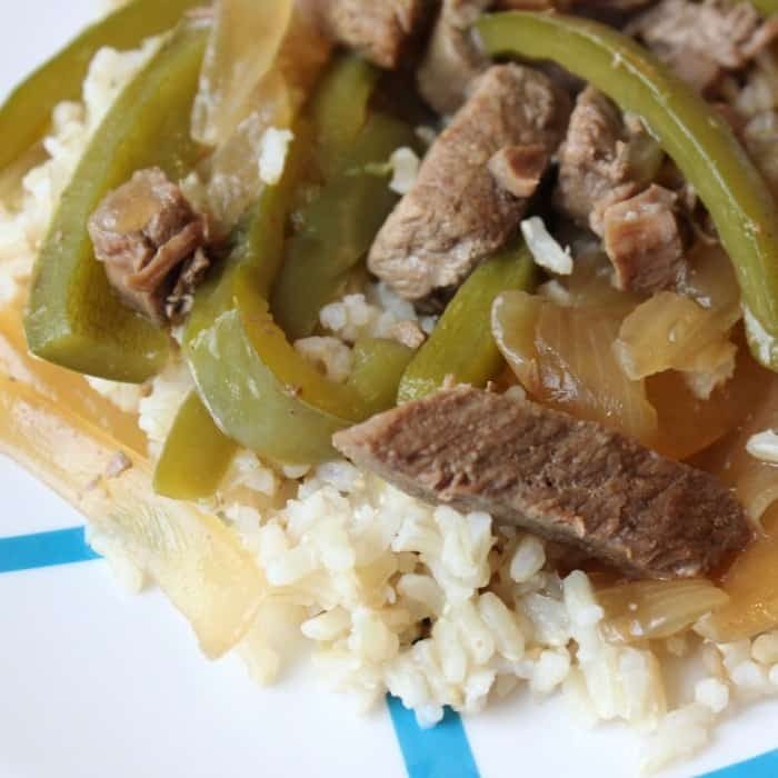 Crockpot Pepper Steak