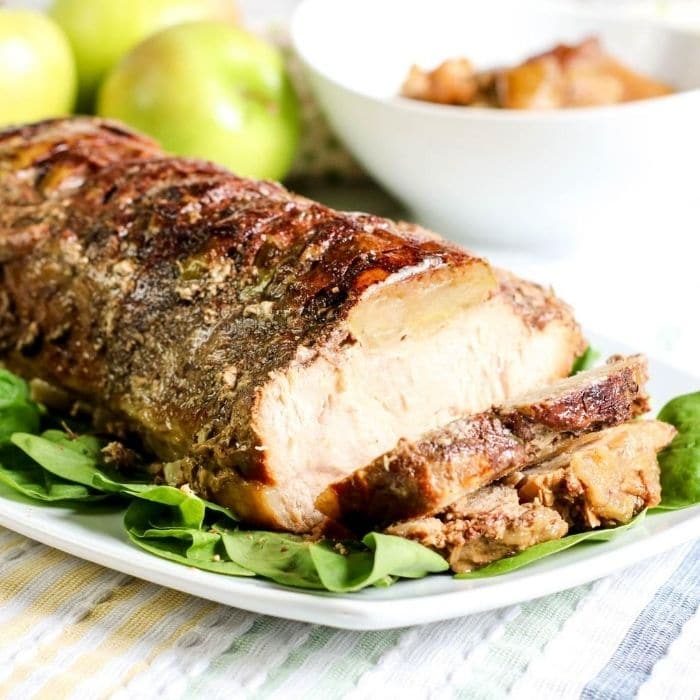 Honey Apple crockpot Pork Loin