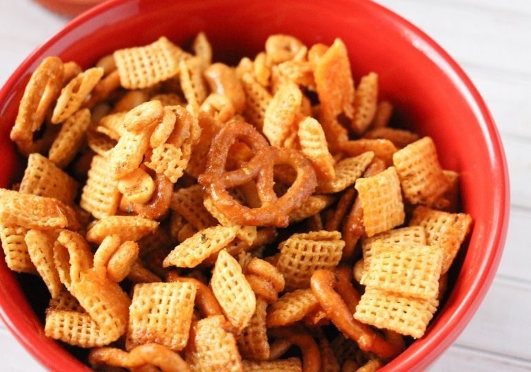 Spicy Chex Mix