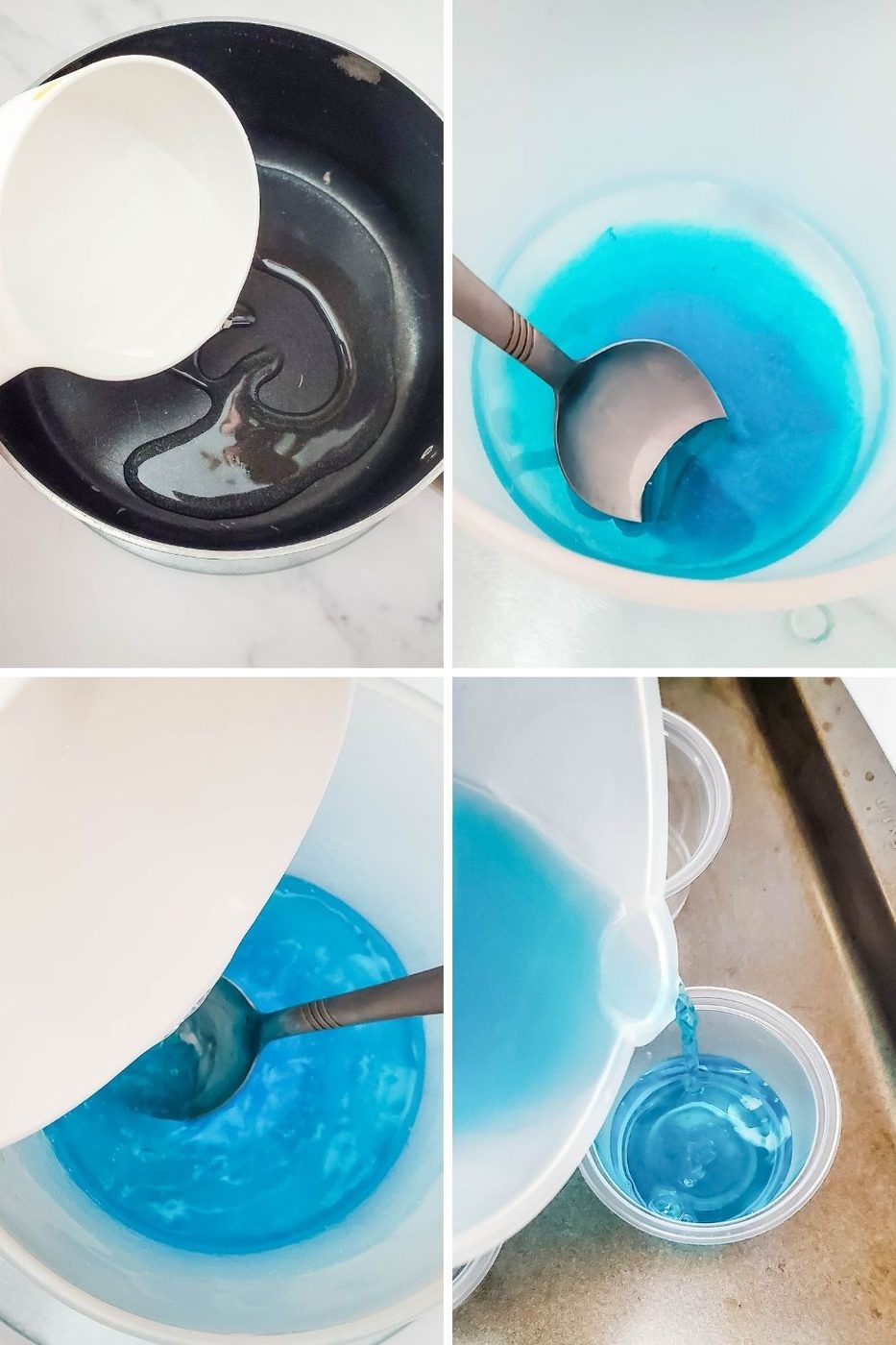 blue raspberry starburst jello shots