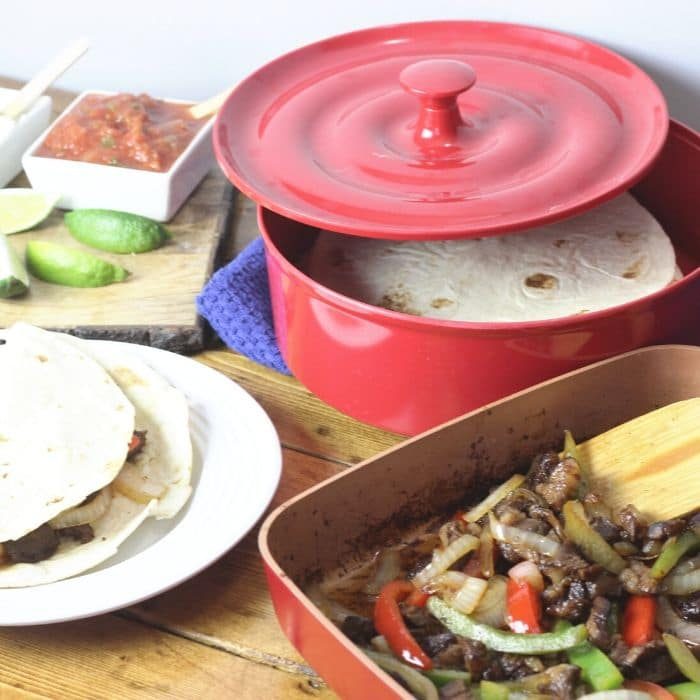 Steak Fajitas and Homemade Marinade