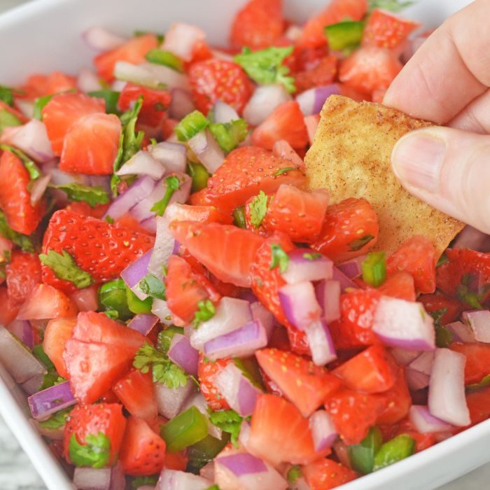 Strawberry Salsa with Jalapenos