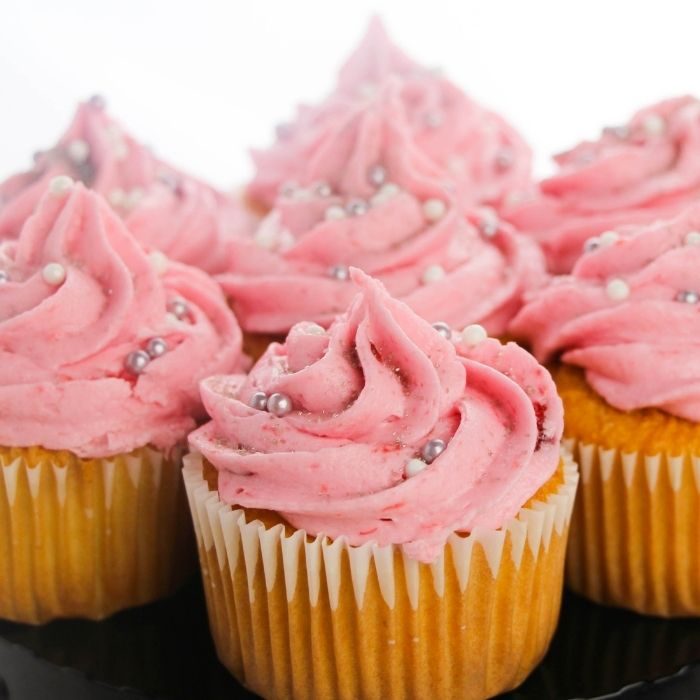 Festive Sugar Plum Fairy Cupcakes