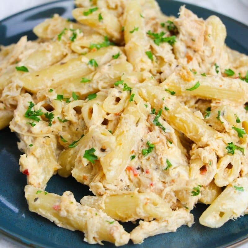 Crockpot Olive Garden Chicken Pasta