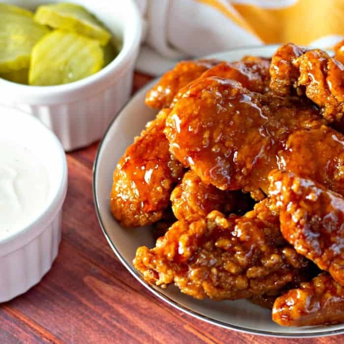 Air Fryer Sweet & Spicy crunchy Chicken Tenders
