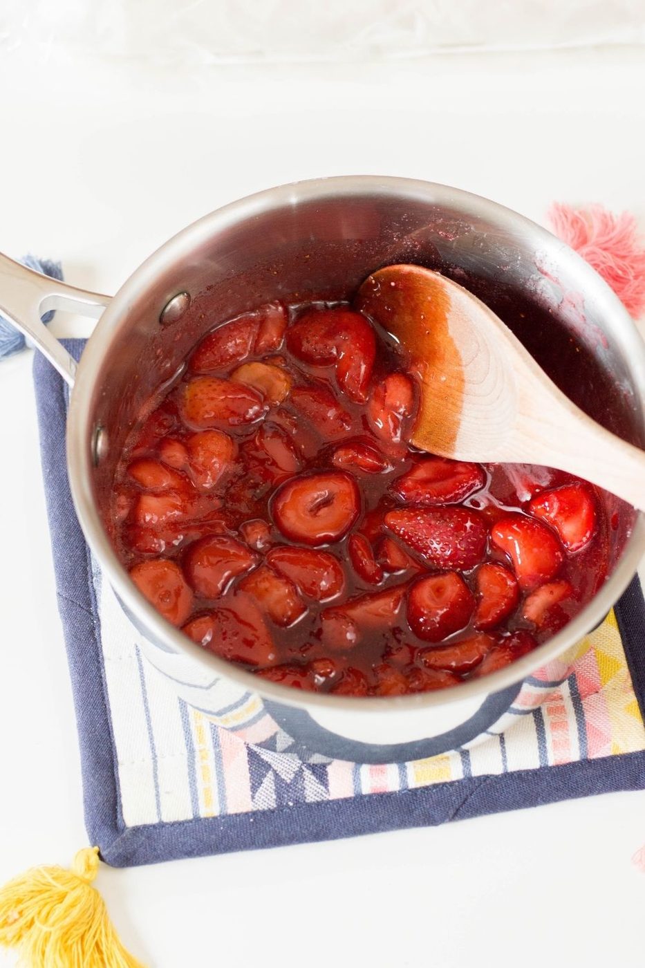 how to make strawberry jam on stove