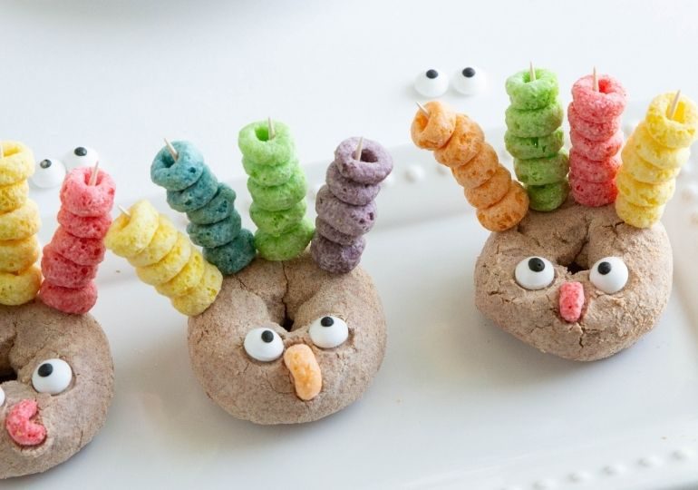 Cute Turkey Donuts For Thanksgiving
