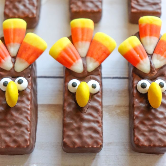 No Bake Turkey Wafer Cookies