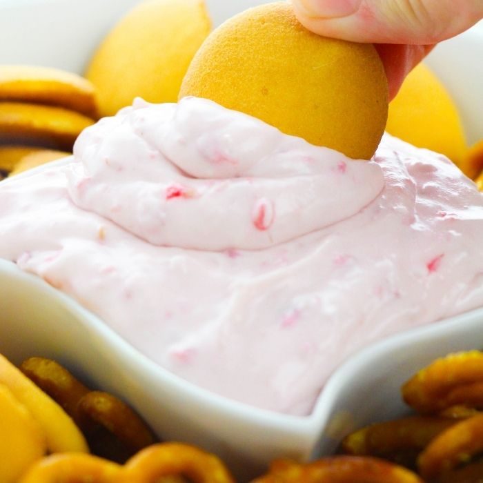 Raspberry Cream Cheese Dip