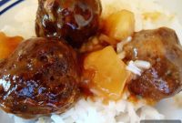 Hawaiian Pineapple Meatballs
