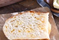 Effortless No-Knead Cheesy Country Bread
