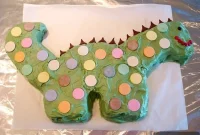 Roaring Dino Party Cake
