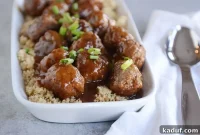 Sweet & Sticky Skillet Teriyaki Meatballs