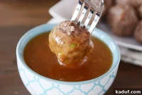 Sticky Zesty Orange Meatballs