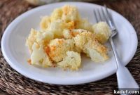 Golden Cheesy Cauliflower Gratin