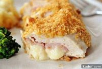 Golden Chicken Cordon Bleu
