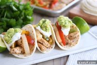 One Pan Chicken Fajitas
