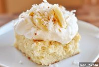 Tropical Coconut Tres Leches