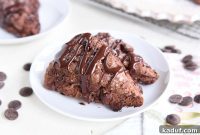 Divine Triple Chocolate Scones