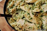 Zesty Skillet Chicken with Cilantro Lime Rice