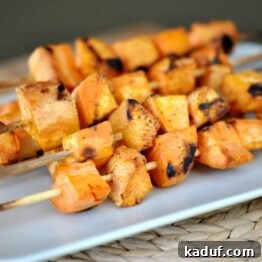 Grilled Sweet Potato Skewers