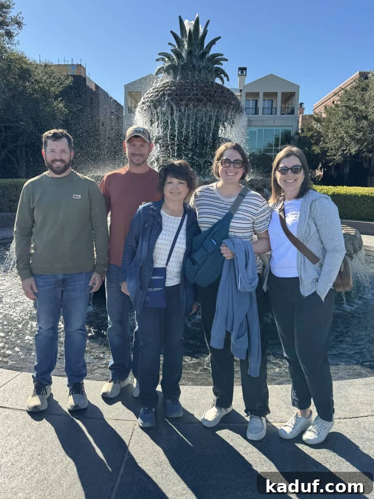Friday's Frame of Mind 18 The iconic Pineapple Fountain in Charleston, South Carolina