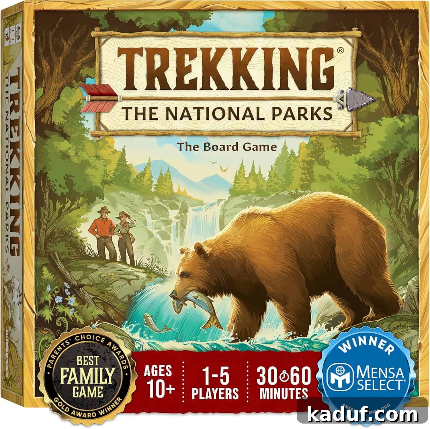 Level Up Your Holidays 2025 Game Gift Guide 6 Trekking the National Parks board game