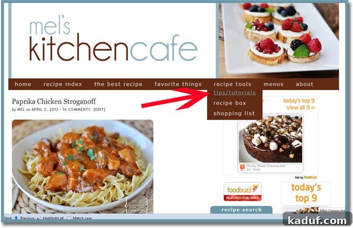 tips and tuts Screenshot displaying the 'Tips and Tutorials' section with various educational articles.