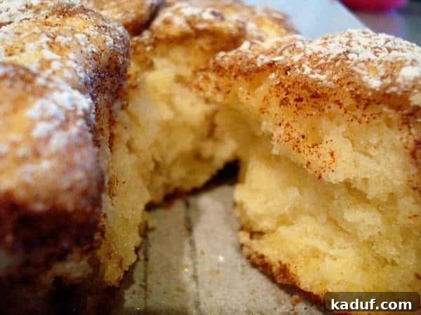 Celebration Morning Buns 2 Close-up of cinnamon and sugar dusted buns, showing their light and fluffy texture.