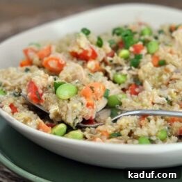 Vibrant Thai Chicken Quinoa Salad 4 Thai Chicken Quinoa Salad