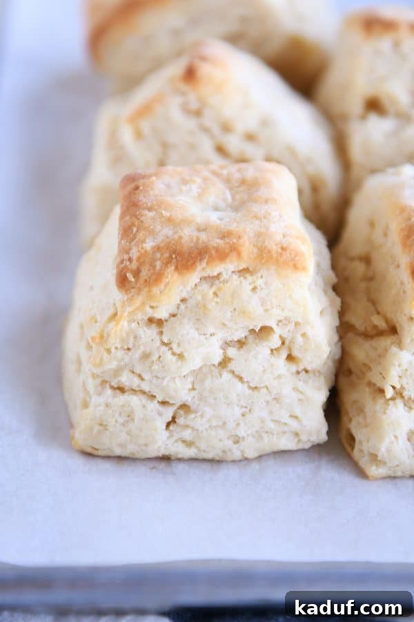 Perfectly Flaky Buttermilk Biscuits 2 A platter of golden, super flaky buttermilk biscuits ready to be served, showcasing their incredible layers.